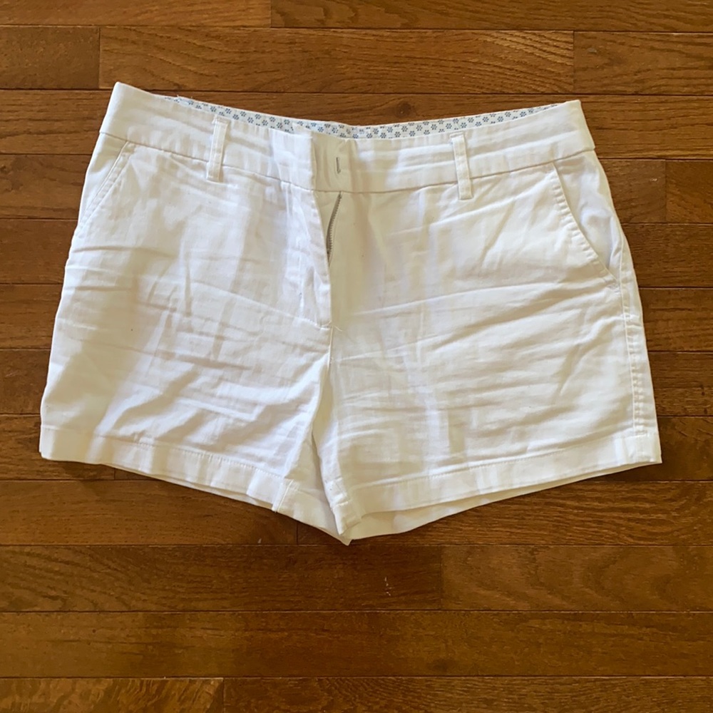 Cambridge White Shorts